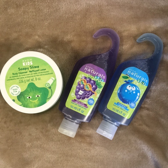 Avon Other - New Avon Kids Soapy Slime and Body Wash 3 pc. set
